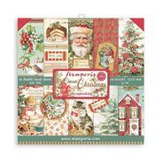 Набор бумаги 30*30 коллекция  Classic Christmas от Stamperia