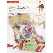 Набор украшений Confetti Set коллекция Hey, Santa от Crate Paper