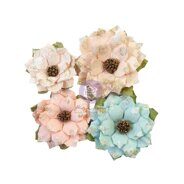 Бумажные цветы Mulberry Paper Flowers Sparkly Jolly коллекция Christmas Sparkle  от Prima Marketing