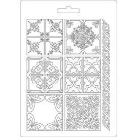 Форма для моделирования (молд) Soft mould  коллекция Azulejos размер А5 от Stamperia